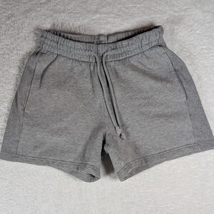 244-Tna Gray Casual Drawstring Shorts